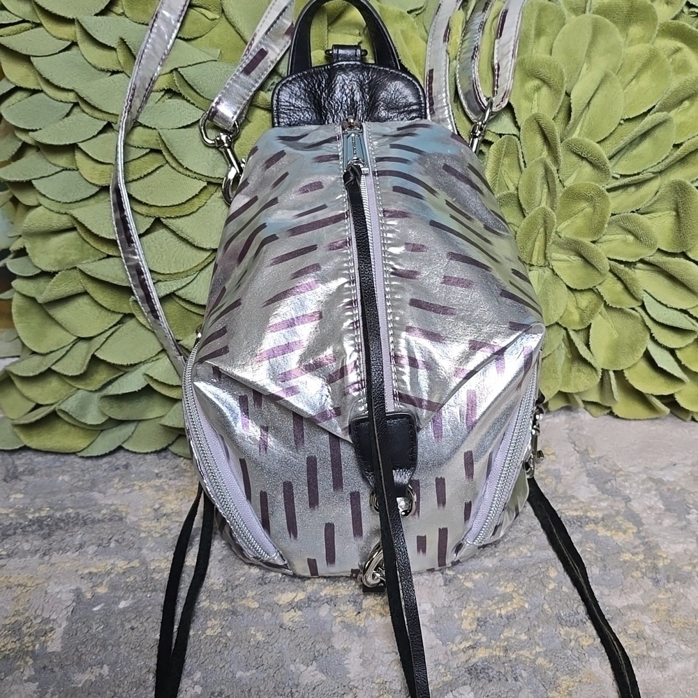 Rebecca Minkoff Mini Julian Nylon Backpack - Picture 3 of 17